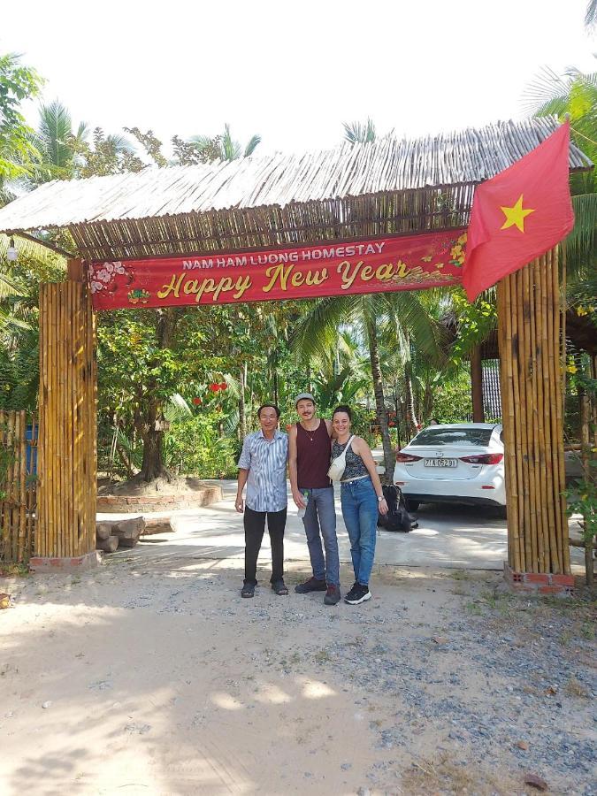 Homestay Nam Ham Luong Ben Tre Bagian luar foto