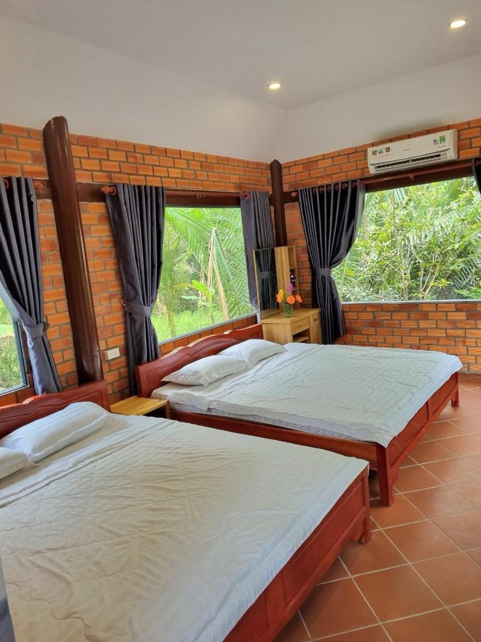 Homestay Nam Ham Luong Ben Tre Bagian luar foto