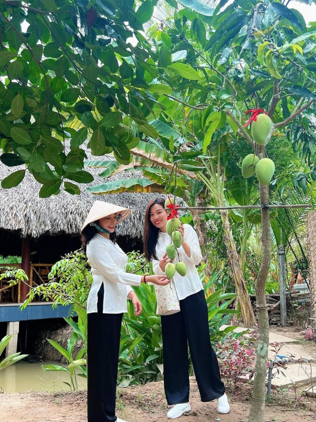 Homestay Nam Ham Luong Ben Tre Bagian luar foto