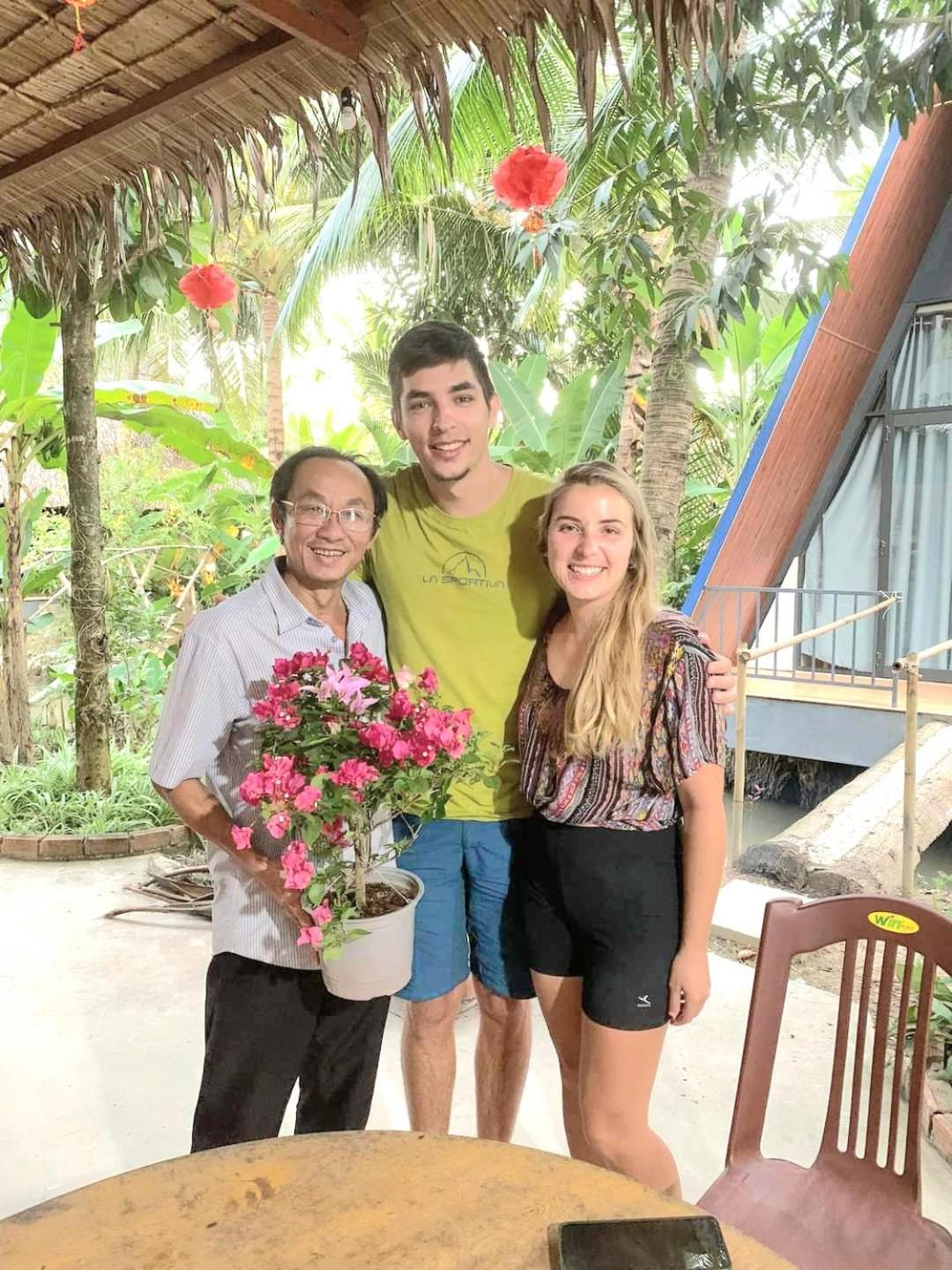 Homestay Nam Ham Luong Ben Tre Bagian luar foto